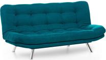 Sofa-lova Hanah Home Misa Petrol, žalia sp., 100 x 200 cm x 104 cm