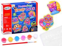 Наборы для изготовления магнитов Color Day Lovely Owls 3773, многоцветный