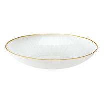 Zupas šķīvis, Ø 30 cm, zelta krās./balta krās.