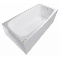 Vonia, kampinė SPN Klassika BT-512, 160 cm x 70 cm x 59 cm, stačiakampis, balta sp.