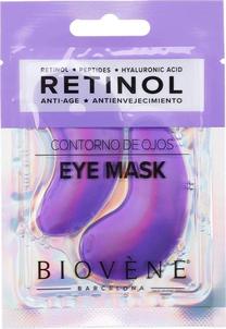 Paakių kaukė Biovene Retinol Peptides, and Hyaluronic Acid, 2 vnt.