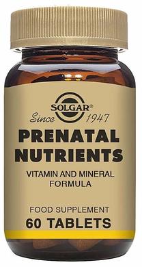 Maisto papildas Solgar Prenatal Nutrients, 60 vnt.