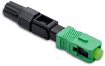 Соединитель проводов Qoltec SC/APC Fiber Optic Fast Connector, 50, черный цв./зеленый цв.