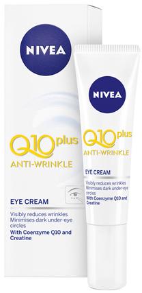 Acu krēms Nivea Q10+, 15 ml