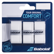Apvija Babolat Overgrips Tour Original 2641, balta sp., 3 vnt.