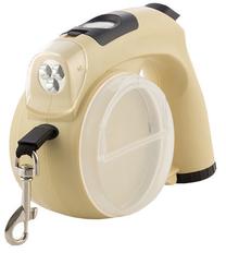 Automatinis pavadėlis InnovaGoods 6in1 Retractable, šviesiai ruda sp., 4 m