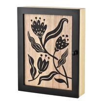 Võtmekapp Mondex Stacy, 5.5 x 20 x 26 cm, pruun v./must v.