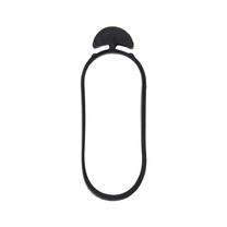Augalų tvirtinimo žiedai Bradas Anchor Rubber Tie, 7 cm x 0.4 cm, 7 cm, guma, juoda sp.