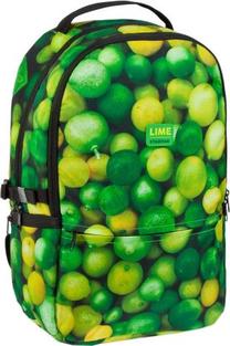 Mokyklinė kuprinė Starpak Lime, žalia sp., 45 cm x 29 cm x 15 cm