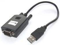 Adapteris Sandberg USB to Serial Link RS-232 male, USB, 0.3 m, melna krās.