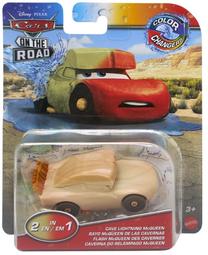 Игрушечная машина Mattel Cars Colour Change Cave Lightning Mcqueen HMD67, светло-коричневый цв., 1:55