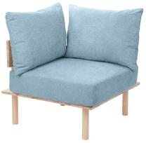 Modulinė sofa Homla Seri 226248, mėlyna sp., 74 x 86 cm x 86 cm