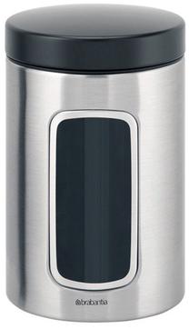 Lielapjoma produktu konteiners Brabantia 299247, 1.4 l, nerūsējošā tērauda krās.