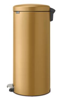 Šiukšliadėžė Brabantia NewIcon Warm Gold 238765, aukso sp., 30 l, 67.9 cm x 29.3 cm