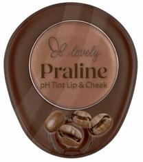 Biri pudra Lovely pH Tint Lip & Cheek, praline, 1.65 g