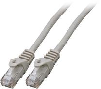 Сетевой кабель EFB RJ-45, RJ-45, 2 м, серый цв.