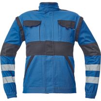 Darba jaka vīriešu Cerva Max Neo RFLX, zila krās., 54 izmērs
