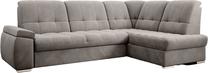 Kampinė sofa Sado Loco 4, pilka sp., dešininė, 192 x 272 cm x 95 cm