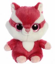 Pliušinis žaislas Daffi Yoohoo Chewoo, raudona sp., 15 cm