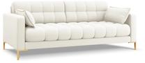 Sofa Micadoni Home Mamaia MIC_3S_78_E1_MAMAIA1, šviesiai ruda sp., 177 x 92 cm x 75 cm