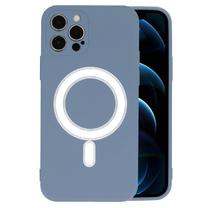 Чехол для телефона MagSilicone Soft Touch, голубой цв., Apple