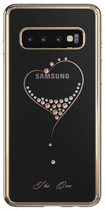 Telefona vāciņš Kingxbar, zelta krās., Samsung