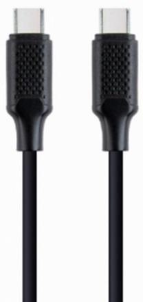 Kabelis Gembird Cable, USB 2.0 Type-C, 150 cm, melna krās., 60 W