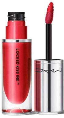 Lūpų dažai MAC Locked Kiss Ink 24HR, 4 ml, 88 ruby true