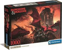Dėlionė Clementoni Dungeons & Dragons 39914, 50 cm x 70 cm, 1000 vnt., įvairių spalvų