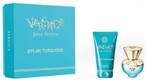 Dāvanu komplekts sievietēm Versace Dylan Turquoise Pour Femme
