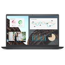 Portatīvais dators Dell Vostro 15 3530 N1602PVNB3530EMEA01_ubu_3YPSNO_noFP, Intel® Core™ i5-1335U, 8 GB, 256 GB, 15.6 ", Intel HD, melna krās., EN, Dos