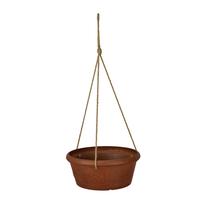 Pakabinamas gėlių vazonas Domoletti D-TA30, spw, Ø 30.5 cm, ruda sp.