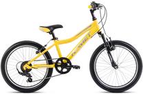 Vaikiškas dviratis, vaikų Romet Rambler 20 Kid 2, geltona sp., 10'', 20"