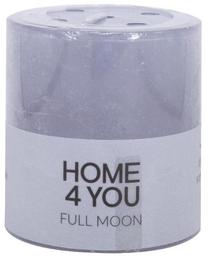 Žvakė, aromatinė Home4you Scented Candle Full Moon, 30 h, pilka sp.