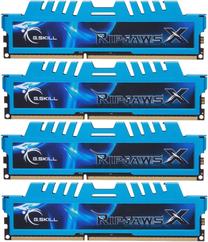 Operatyvioji atmintis (RAM) G.SKILL RipjawsX F3-2400C11Q-32GXM, DDR3, 32 GB, 2400 MHz