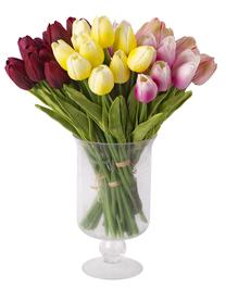 Букет искусственных цветов, тюльпаны Home4you In Garden, многоцветный, 35 см