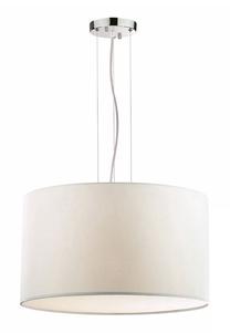 Šviestuvas kabinamas Ideal Lux Wheel SP5, E27, 5 x 60 W, balta sp. / chromo sp.