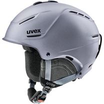 Slēpošanas ķivere Uvex, pelēka krās., 52-55 cm