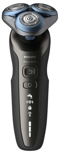 Barzdaskutė Philips Series 6000 S6640/44, li-ion, juoda sp.