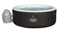 Baseinas, pripučiamas/sukūrinis Bestway Lay-Z-Spa Miami 54123, balta sp./juoda sp. 180 cm x 180 cm x 66 cm