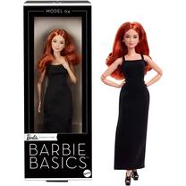 Кукла Mattel Barbie Signature Basics 04, 30 см, черный цв.
