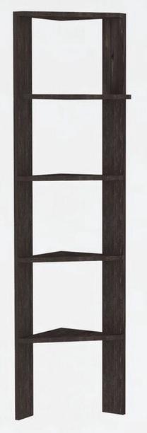 Pastatoma lentyna Kalune Design Goreme 495SSE1221, riešuto sp., 160 cm x 30 cm x 45 cm