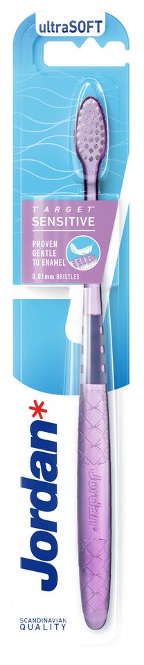 Dantų šepetėlis Jordan target sensitive, violetinė sp.