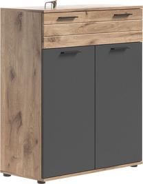 Komoda MC Akcent Mason, ruda sp./pilka sp., 104 cm x 37 cm x 90 cm