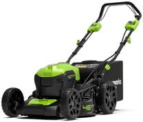 Akumuliatorinė vejapjovė savaeigė Greenworks GD40LM46SPK2x, 46 cm