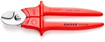 Kabelio kirpimo žirklės elektromechanikai Knipex 95 06 230, 230 mm