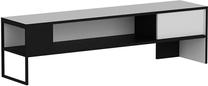 ТВ стол Kalune Design Concord, белый цв./черный цв., 150 см x 35 см x 42 см