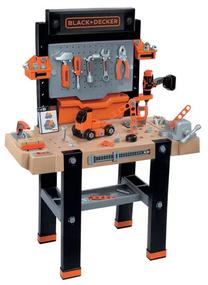 Детский набор инструментов Smoby Black + Decker 7600360730, многоцветный