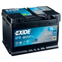 Akumuliatorius Exide EFB EL700, 12 V, 70 Ah, 720 A