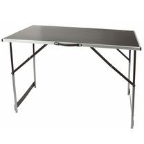 Stovyklavimo stalas Bruder Mannesmann Foldable, sidabro sp., 100 cm x 60 cm x 73 - 94 cm